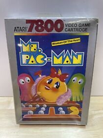 Ms. Pac-Man (Atari 7800) New Sealed In Imperfect Box