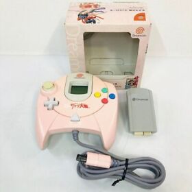 Dreamcast Sakura Wars Controller Limited Sega  HKT-7700-19 Pink Rare Japan USED