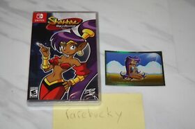 Shantae Risky's Revenge (Switch) NEW SEALED W/CARD, MINT LIMITED RUN GAMES 84!