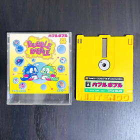 Bubble Bobble Taito Nintendo Famicom Disk System 1987 Taito TFD-BUB Retro Japan