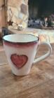 Ceramiche Toscane Heart Mug Italy Valentines Day Coffee Mug Vintage