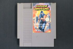 Shadow Warriors Nintendo NES Loose PAL FRA