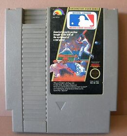 NES Nintendo MAJOR LEAGUE BASEBALL Game Cartridge Only Tested Working