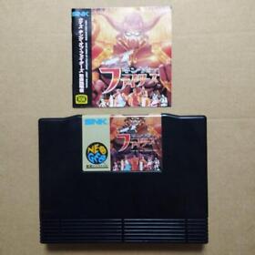 QUIZ KING OF FIGHTERS NEO GEO ROM AES Japan Action Adventure Battle Game