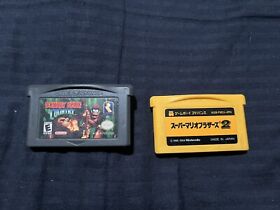 GBA Donkey Kong Country and Japanese Famicom Mini-Series: Super Mario Bros. 2.
