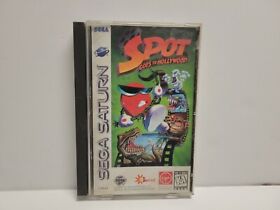 Spot Goes to Hollywood (Sega Saturn, 1996) Complete with Registration Card
