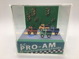 R.C. PRO AM RC PRO AM NES Nintendo Racing for it! Shadow Box Diorama Cube