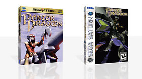 - Panzer Dragoon Saturn Replacement Case + Box Art Work Cover Only