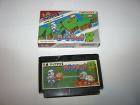 Dig Dug II 2 Famicom NES Japan import boxed no manual US Seller