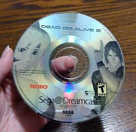 Dead or Alive 2 for Sega Dreamcast DISC ONLY Tested See Pics/Description 