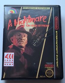 A Nightmare on Elm Street CASE ONLY Nintendo NES 8bit Box BEST Quality Available
