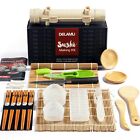Delamu Sushi Making Kit, Upgrade 22 In 1 Sushi Maker Bazooker Roller Kit With Ba