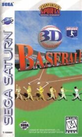 3D Baseball  (Saturn, 1996) Game Disk Only