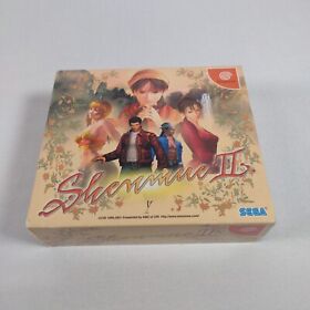 Japanese Shenmue II 2 Sega Dreamcast Complete w/ Spine Japan Import US Seller