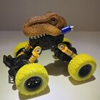 Dinosaur 4 Wheel Pull Back Toys Kids Works Free Shipping