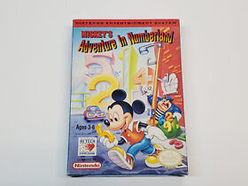 Mickey's Adventure in Numberland Nintendo NES Box Only *(No Game, No Manual) *