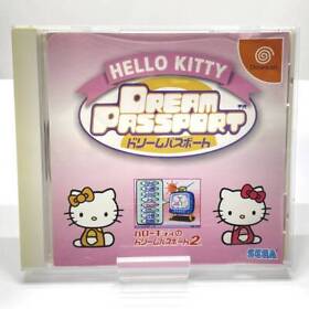 Case Difficult Dc Hello Kitty'S Dream Passport 2 Novelty Dreamcast