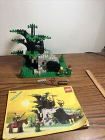 Lego Camouflaged Outpost 6066 Not Complete Missing Pieces Vintage 1987