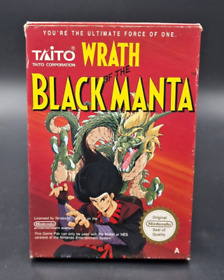 Wrath of the Black Manta - Nintendo NES - Complet - PAL A - Très Bon Etat