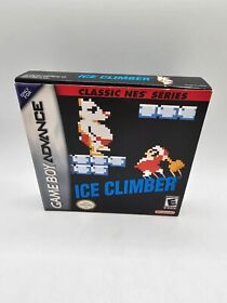 ICE CLIMBER CLASSIC NES SERIES Nintendo Game Boy Advance Complete in Box CIB