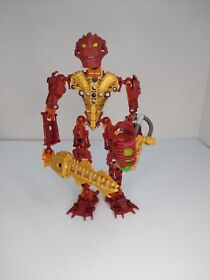 Lego Bionicle Toa Inika Jaller (8727) Mostly Complete Missing Zamor Spheres
