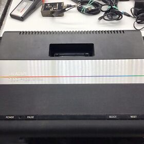 atari 7800 console Controllers And Games Bundle Tested Working