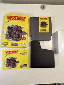 Videojuego Werewolf The Last Warrior Nintendo NES completo en caja