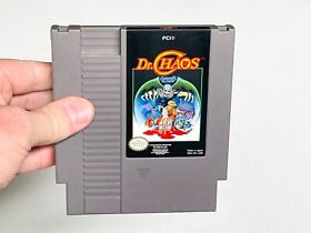Dr Chaos - Authentic Nintendo NES Game - Tested