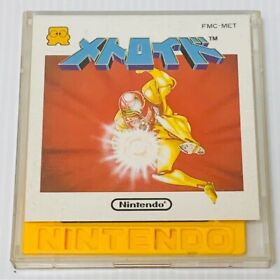 Nintendo Famicom Disk System FCD Metroid Video Game Japan Only