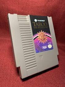 TABOO: The Sixth Sense (1989) Nintendo NES Game (Cleaned/Tested)