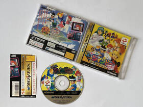 Sega Saturn Twinbee Yahoo! Deluxe Pack Complete CIB F/S