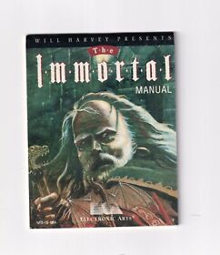 The Immortal - Authentic Nintendo NES Manual Instruction Booklet