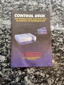 Nintendo NES Control Deck System Console REV-2 Manual Instruction Book ONLY