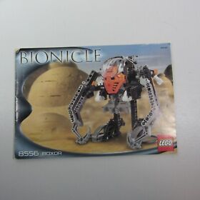 Lego Bionicle Boxor 8556 Instruction Manual Only