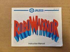 NES Robo Warrior Instruction Manual 