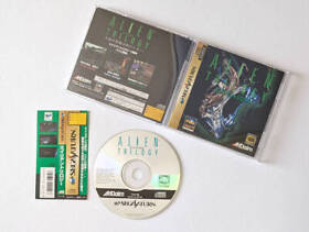Sega Saturn Alien Trilogy with spine Sega Saturn SS Alien Trilogy Japan