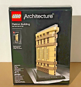 LEGO ARCHITECTURE: Flatiron Building, NYC. (21023) Retired. New in Sealed Box.
