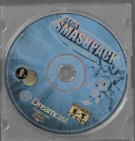 🔥Sega Smash Pack: Volume 1 (Sega Dreamcast, 2001) Disc Only 🔥