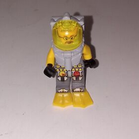 Lego Atlantis 7978 Minifigure Yellow Suit Diver Scooba 