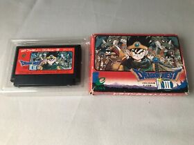 Dragon Quest III 3 Nintendo Famicom NES Japan NTSC-J Game Boxed