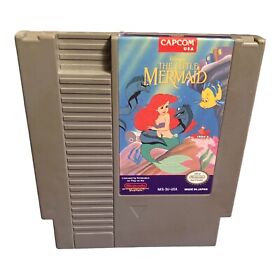 Disney's The Little Mermaid (NES) Cartridge Only, Free Shipping! Tested Working