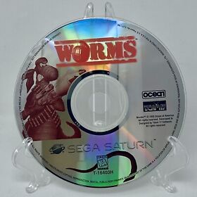 Worms (Sega Saturn, 1996) Disc Only