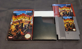 Rampart for NES Nintendo Complete In Box CIB Good Shape