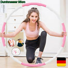 Hula Hoop Reifen Fitness Ring Bauchtrainer Training Massage Schaumstoff 8 Teile