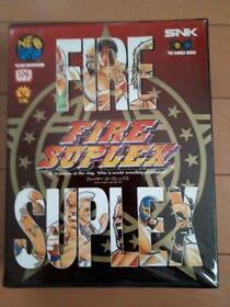 FIRE SUPLEX 3 COUNT BOUT Neo Geo AES SNK Used Japan 1993 Retro Game F/S