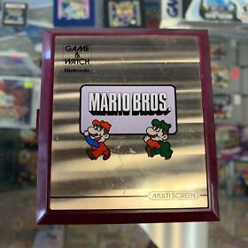 1983 Nintendo Game and & Watch MARIO BROS. MW-56 Untested