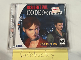 Resident Evil Code: Veronica (Sega Dreamcast) NEW SEALED FIRST PRINT Y-FOLD MINT