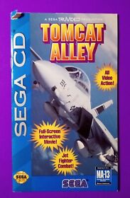 Tomcat Alley Instruction Manual Booklet ONLY Sega CD