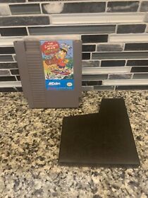 The Simpsons Bart vs. the Space Mutants (NES) Cart and sleeve. TESTED/Working