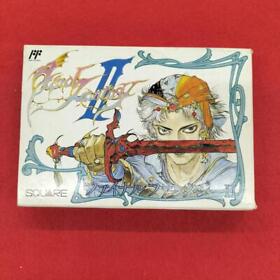 [Used] SQUARE FINAL FANTASY II 2 Boxed Nintendo Famicom Software FC from Japan